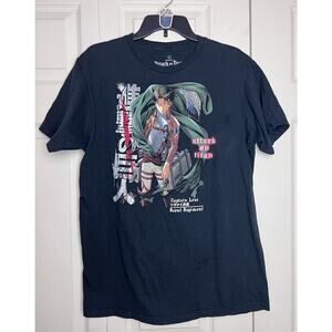 Attack on Titan Season 3 Anime T-Shirt Size Large Ripple Junction